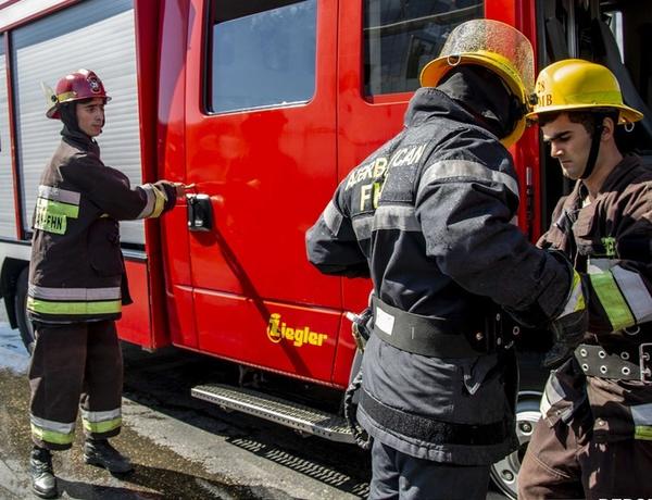 Bakıda restoranda yanğın oldu