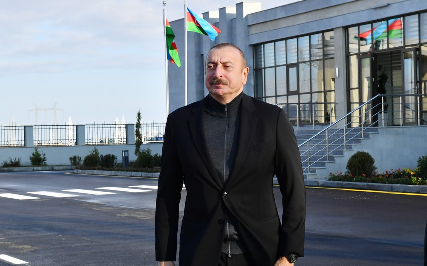 President Aliyev inaugurates reconstructed Yashma substation