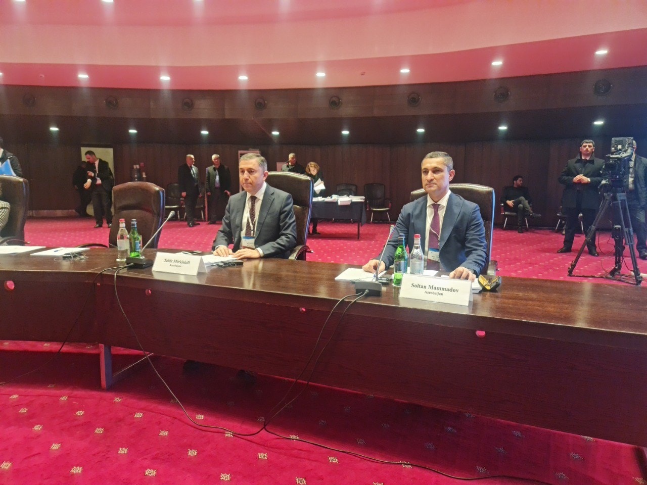 Azerbaijani MPs attending Euronest session in Yerevan