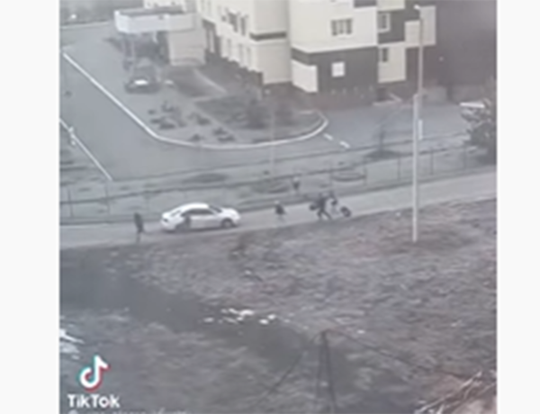 Xarkovda küçə döyüşlərinin görüntüləri –