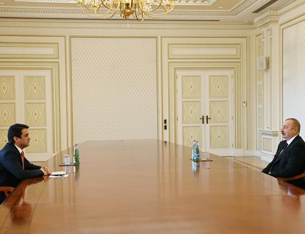 President Ilham Aliyev receives Speaker of Majlisi Milli of Tajikistan