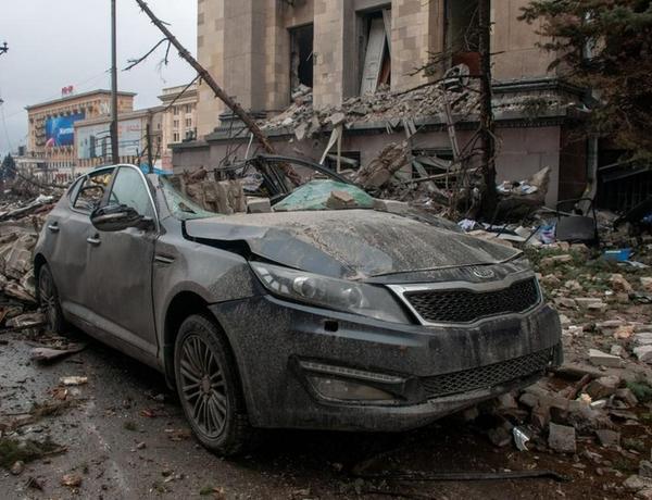 Ukraynada avtomobil raket atəşinə tutuldu, bir azərbaycanlı öldü