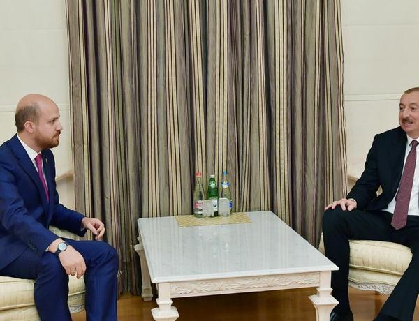 Ilham Aliyev receives Bilal Erdogan
