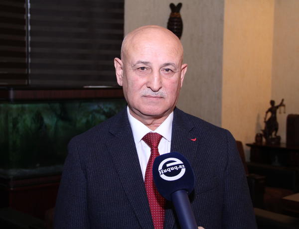 Ələddin Cəfərov: “Bəzən hakimlər haqqında qərəzli məlumatlar yayılır”