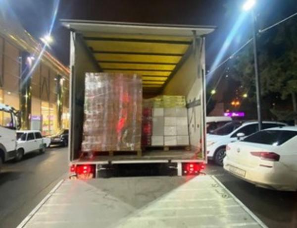 Из Баку жителям Киева направлено 30 тонн гуманитарной помощи