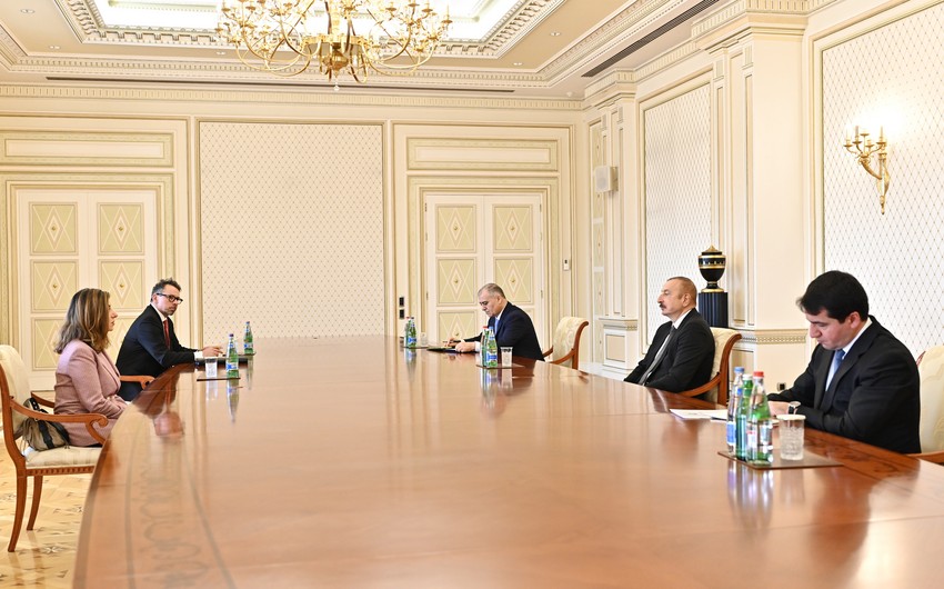 Ilham Aliyev receives ICMP Director-General