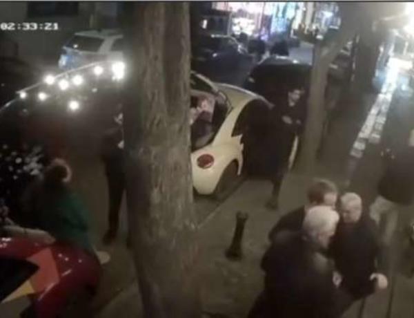 Gecə klubundakı partlayışın baş vermə anı –