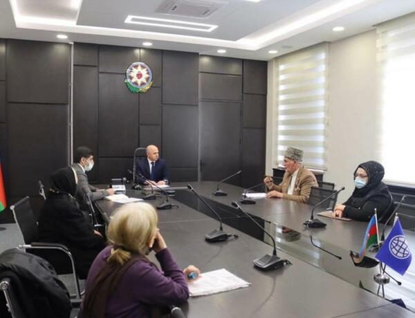 Bakı Apellyasiya Məhkəməsinin sədri  Mübariz Əkbərov vətəndaşları qəbul edib