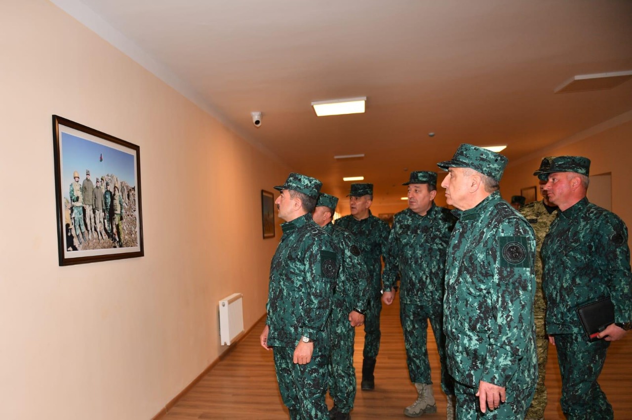 Assistant to President, head of State Border Service visit border with Armenia