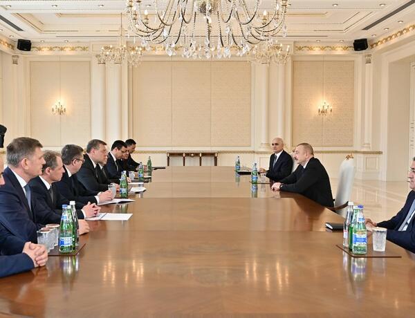 Ilham Aliyev receives governor of Astrakhan