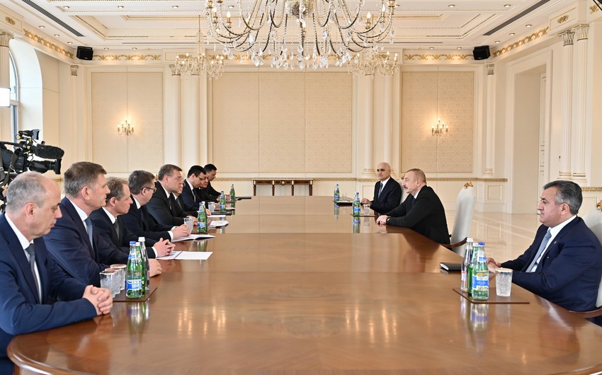 Ilham Aliyev receives governor of Astrakhan