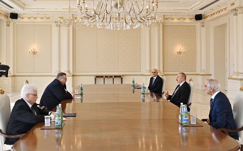 President Aliyev receives Russian Deputy PM