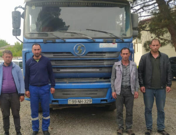 Azad edilmiş ərazilərdən metal tullantıları aparan şəxslər saxlanılıb –