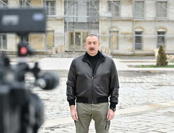 Ильхам Алиев: Я буду и впредь делать все возможное для развития нашего народа и государства