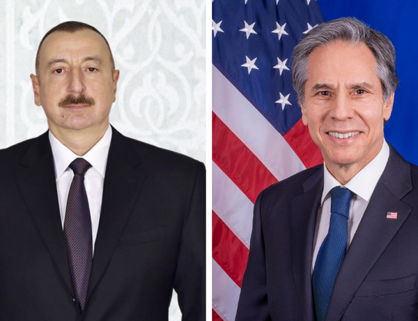 Госсекретарь США позвонил президенту Ильхаму Алиеву