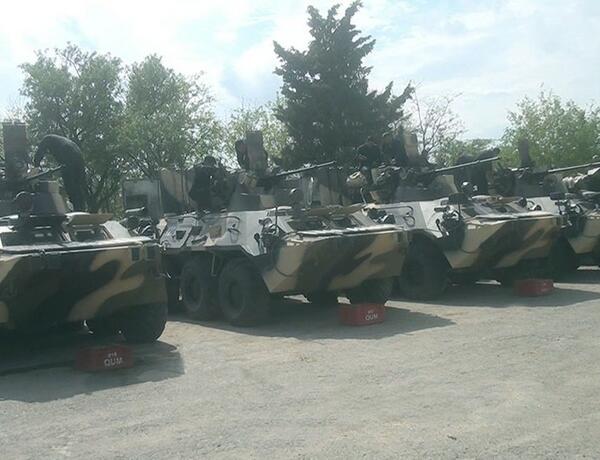 Вооружение и техника Азербайджанской армии переводятся на летний режим эксплуатации