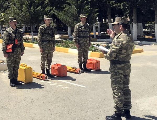 Проверена боеготовность топографов Азербайджанской армии