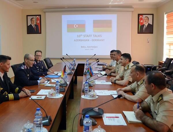 Azerbaijani and German defence ministries hold bilateral talks