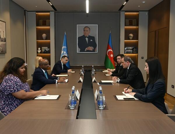 Jeyhun Bayramov meets with President of UN General Assembly
