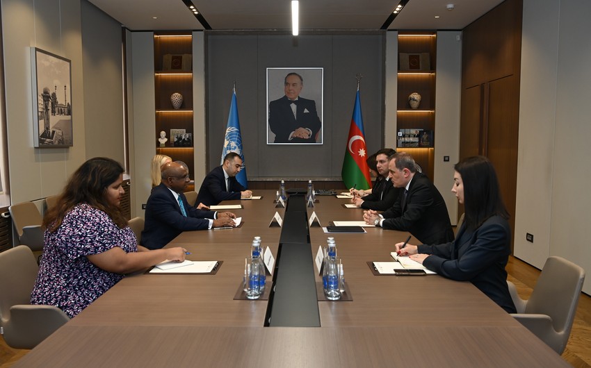 Jeyhun Bayramov meets with President of UN General Assembly