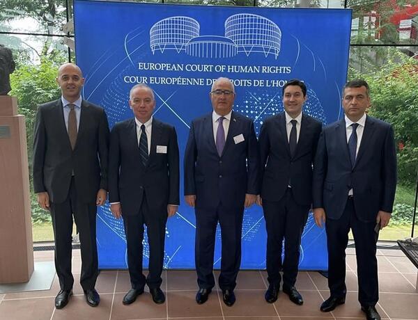 Strasburqda məhkəmə ilinin açılışına həsr olunmuş mərasim keçirildi –