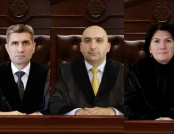 Azərbaycanda 3 hakimin səlahiyyətinə vaxtından əvvəl xitam verildi –