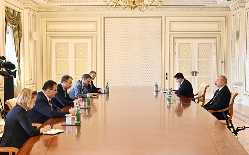 Ilham Aliyev receives EU Special Representative for South Caucasus