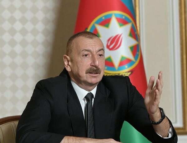 Президент Азербайджана: В ближайшие недели ожидаем от Армении маршрута Зангезурского коридора