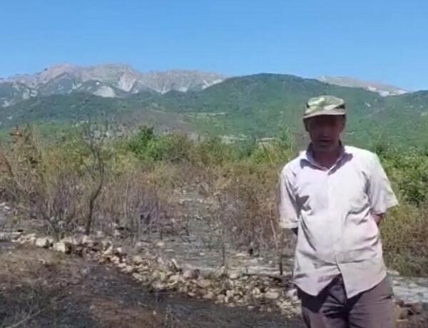 İsmayıllı sakini qəsdən yanğın törədib –