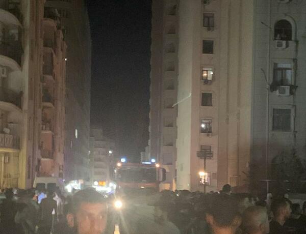 Xırdalanda yaşayış kompleksində partlayış oldu