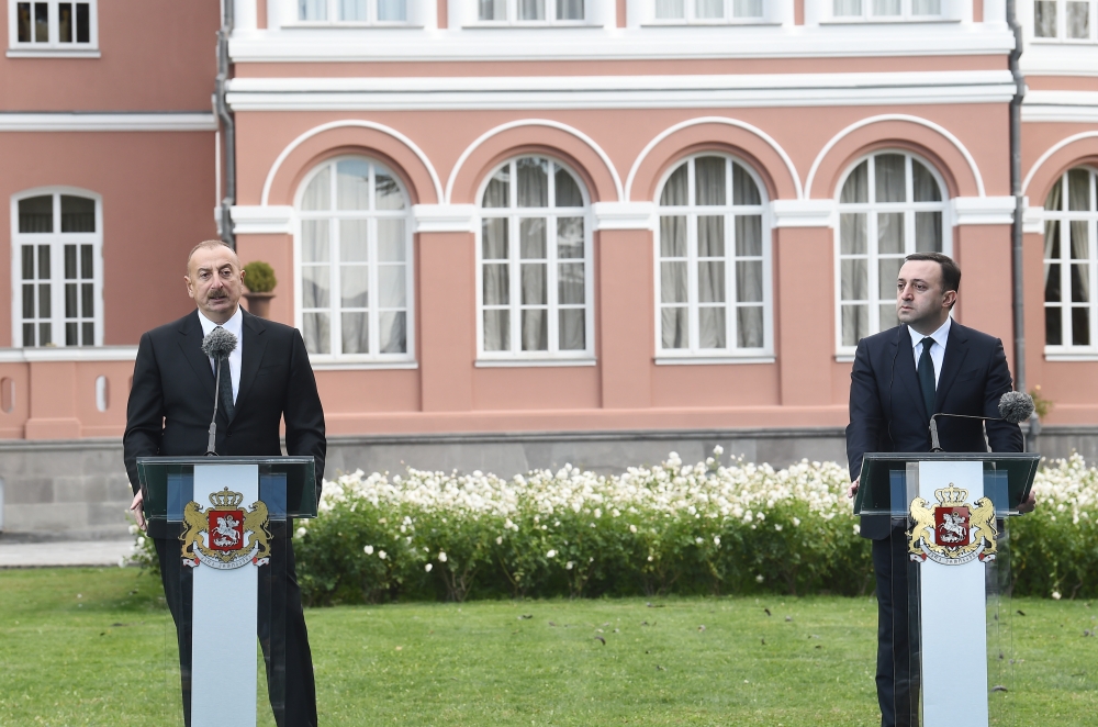 Irakli Garibashvili: “Joint projects of Azerbaijan and Georgia are historic projects”