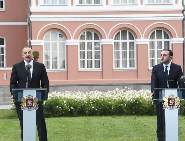 Irakli Garibashvili: “Joint projects of Azerbaijan and Georgia are historic projects”