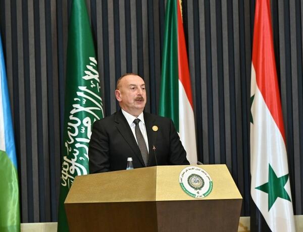 Президент: Азербайджан придает особое значение сотрудничеству, взаимной поддержке и солидарности с членами Лиги арабских государств