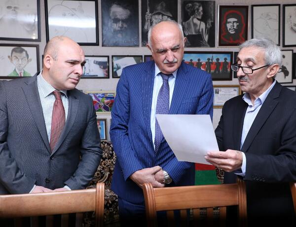 “Azəriqaz”ın rəhbər şəxsləri şəhid ailələrini ziyarət etdilər –