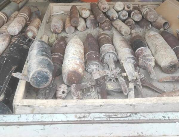 В Хызы обнаружены военные боеприпасы