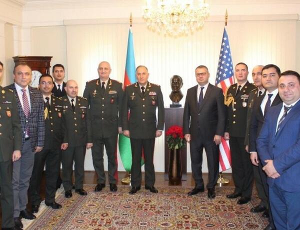Начальник Генштаба Керим Велиев посетил посольство Азербайджана в США