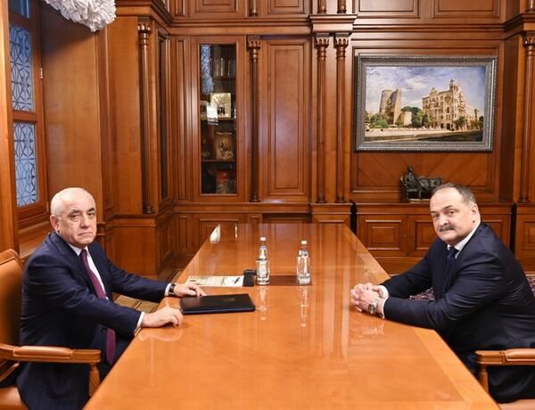 Премьер-министр встретился с руководителем Республики Дагестан