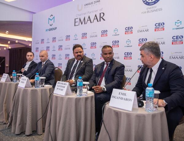 Caspian Energy Club организовал «CEO MEET UP DUBAI»