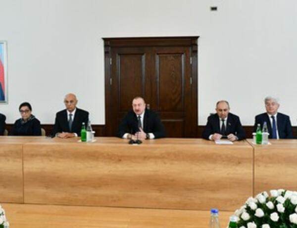 Президент: Спустя две недели после отстранения Гейдара Алиева от всех должностей, армянские националисты подняли голову