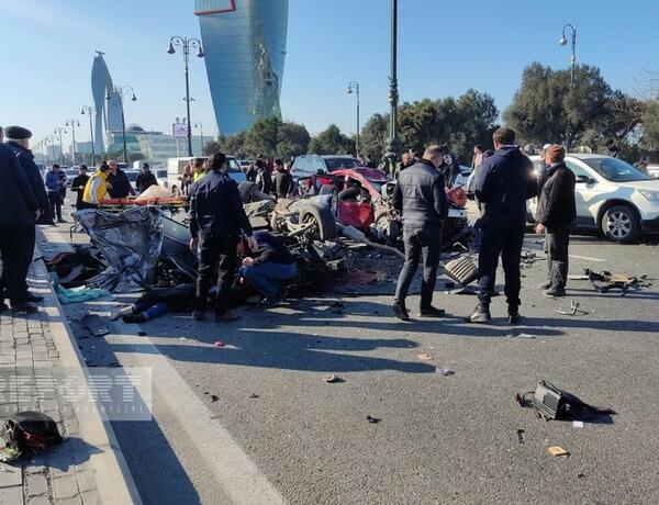 Bakıda yol qəzasında ölənlərin sayı 5-ə çatdı –