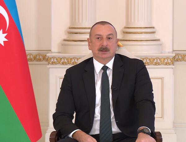 Президент: Мы справедливо вынесли на международную арену тему прав западных азербайджанцев