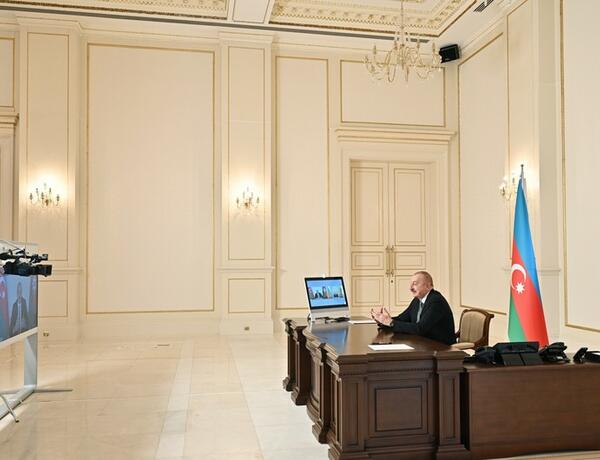 Ильхам Алиев встретился с президентом Болгарии в формате видеоконференции
