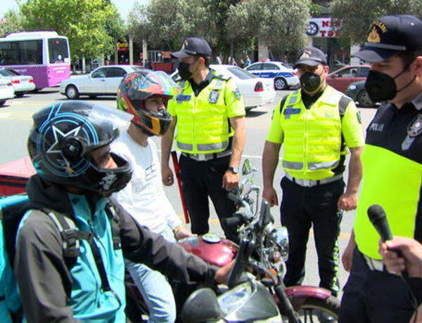 DYP moped sürücülərinə müraciət etdi