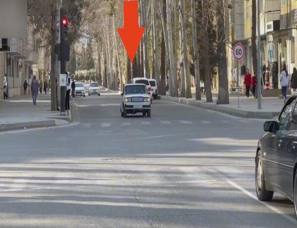 Mingəçevirdə polisin tələbinə məhəl qoymayan sürücü inzibati həbs olundu –