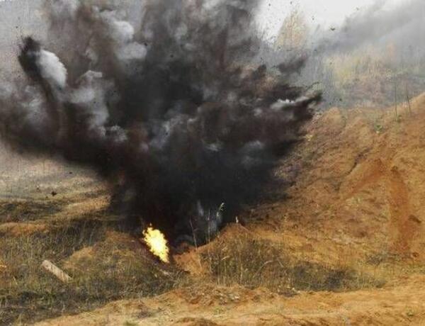 Взрыв боеприпасов в Хызы, погибли два человека
