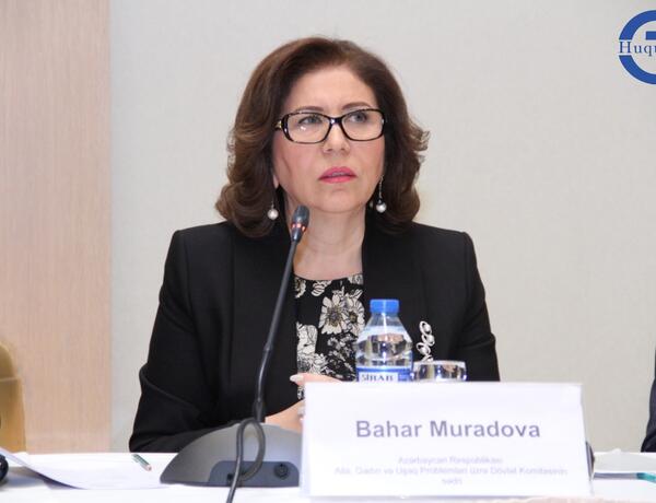 Bahar Muradova:  “Boşanmaların sayının artması narahaetici hal almağa başlayıb”