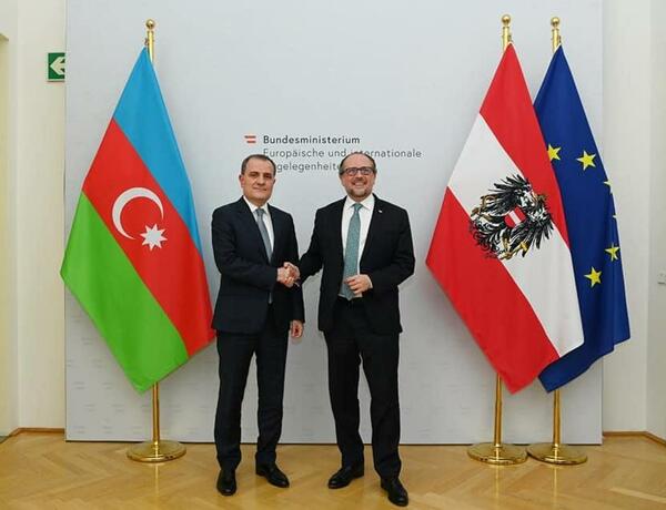 Началась встреча министров иностранных дел Азербайджана и Австрии