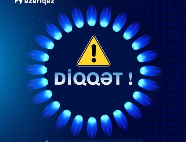 Ağsu və Kürdəmirdə qaz təchizatı müvəqqəti dayandırılacaq