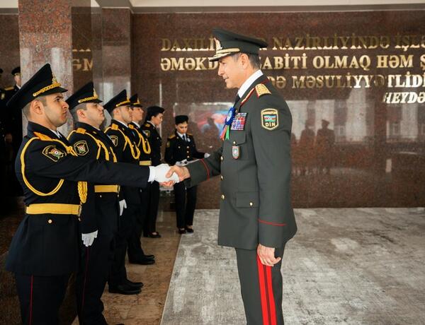 В МВД Азербайджана проведен цикл мероприятий, приуроченных ко Дню полиции