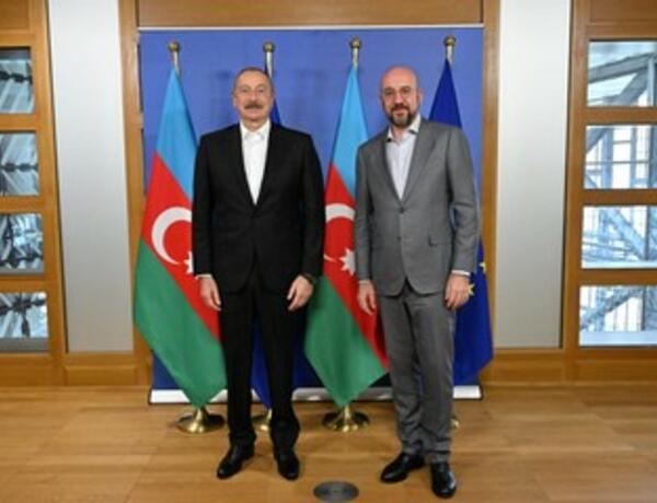 Президент Азербайджана Ильхам Алиев прибыл с официальным визитом в Брюссель